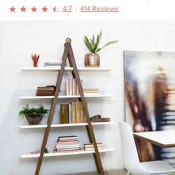 A Frame Ladder Bookshelf 