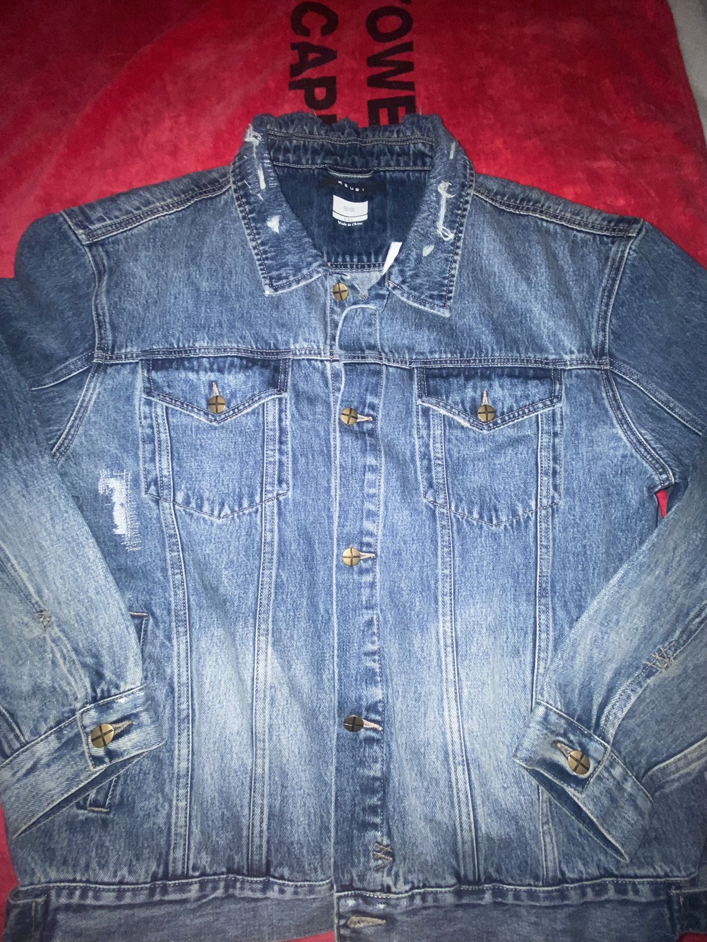 Men’s Used Ksubi Denim Jacket 