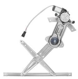Obaee 741-127 Front Right Passenger Side Power Window Regulator with Motor