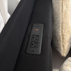Bedframe - Built In Charging Ports 
