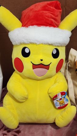 Big Christmas pikachu plush