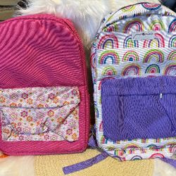 2 New Girls Jane-marie Backpacks With Tags Hard To Find Prints 