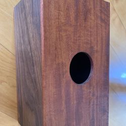 Wood Custom Made Tissue Box. New