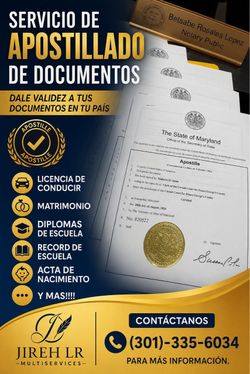 Se asen impuestos y apostillado