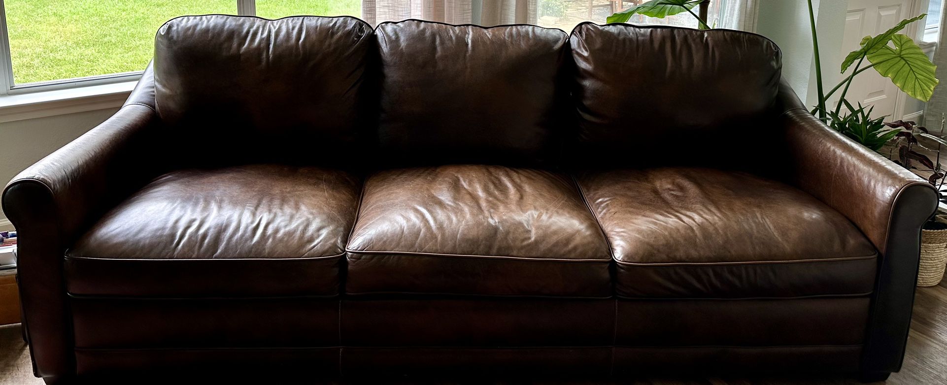 Genuine Leather Sofa 