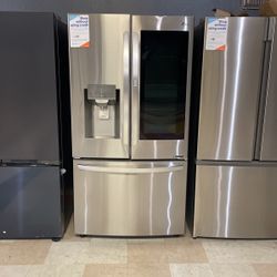 L G Stainless Steel Instaview French Door Refrigerator ✊ 💸💸💸