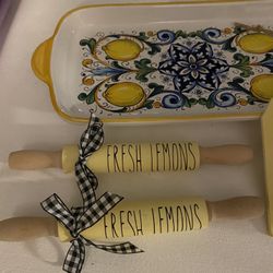 Mini Wood Roller 🍋Fresh Lemons🍋