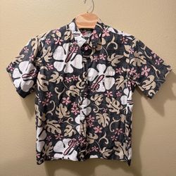 Men’s 3XL Vintage Hilo Hattie Multicolor Retro Floral Hawaiian Shirt