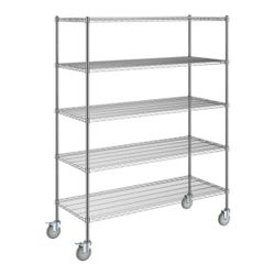 24" x 60" NSF Chrome”