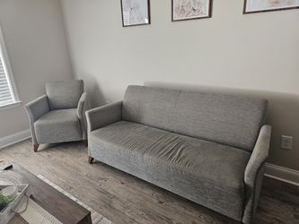 Couch + Accent Chair