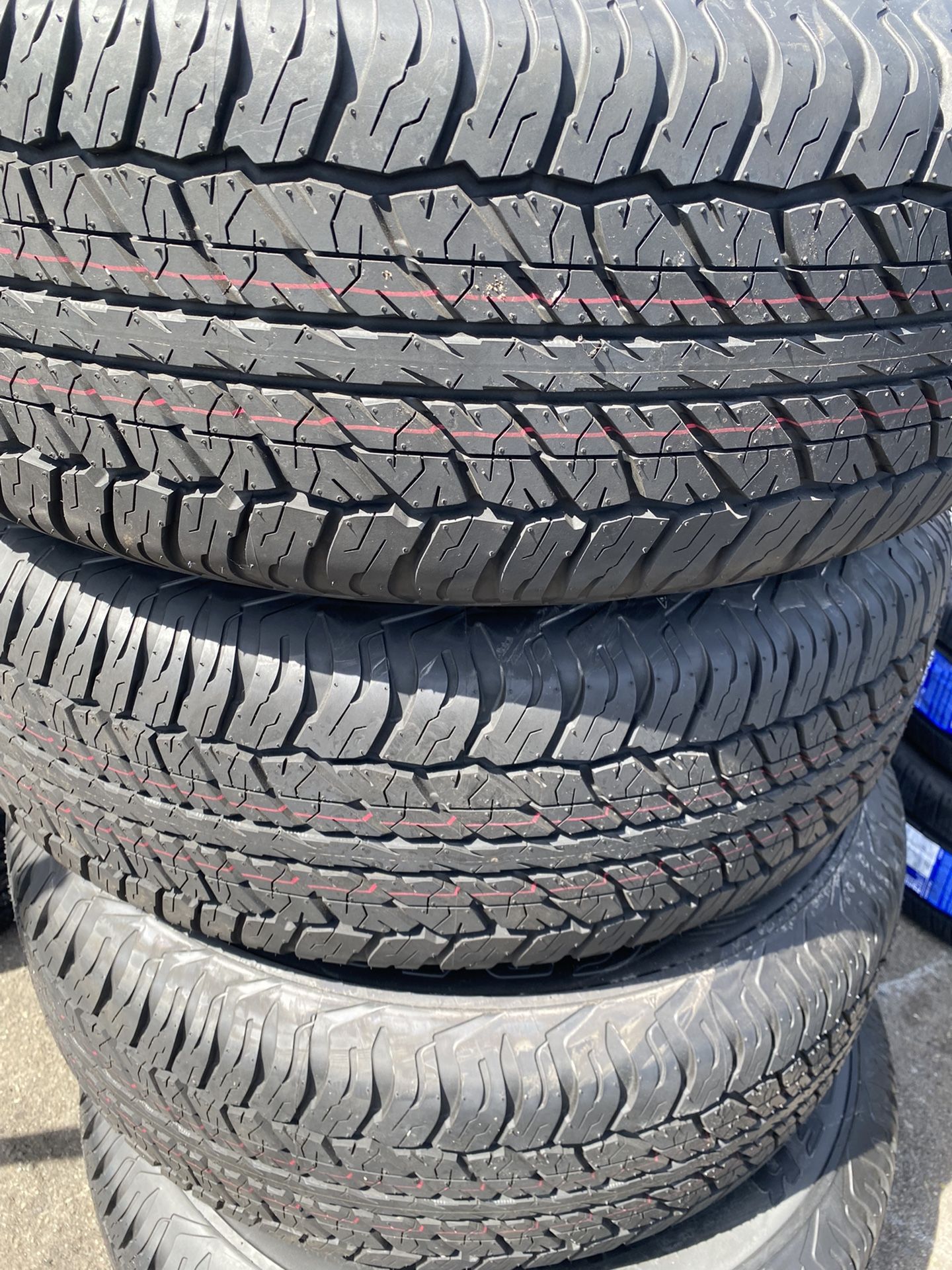 TRD Wheels With (contact info removed) Dunlop Tires