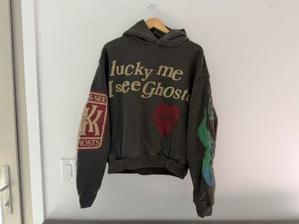 CPFM x Kids See Ghosts Lucky Me I See Ghosts Hoodie Brown Authentic Size S