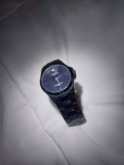 Armitron Diamond Black Steel Watch
