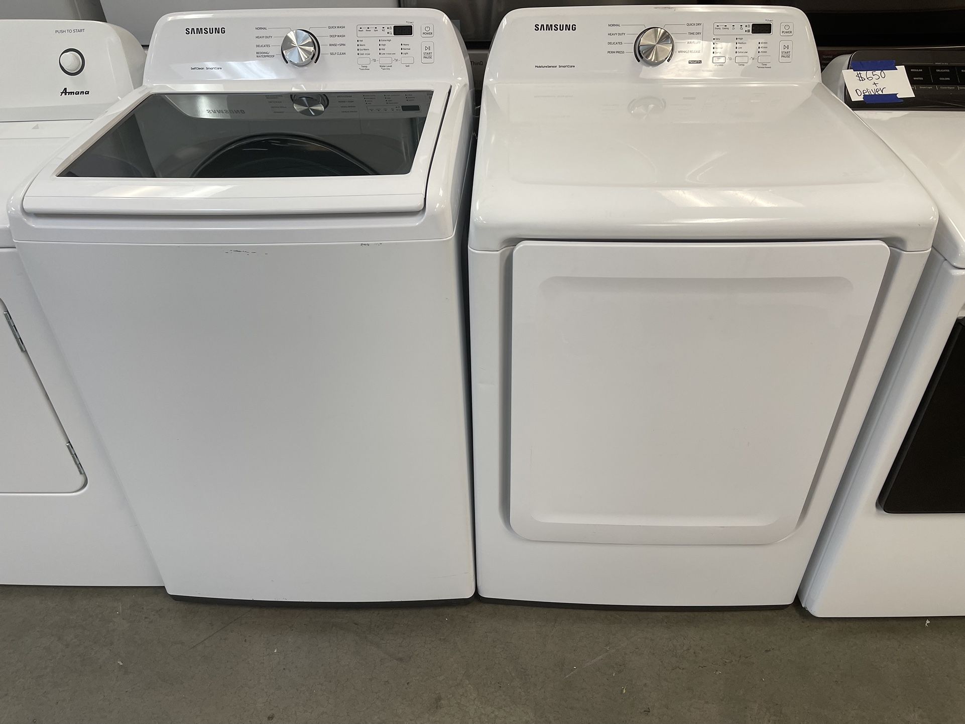Samsung Washer And Dryer Gas Set