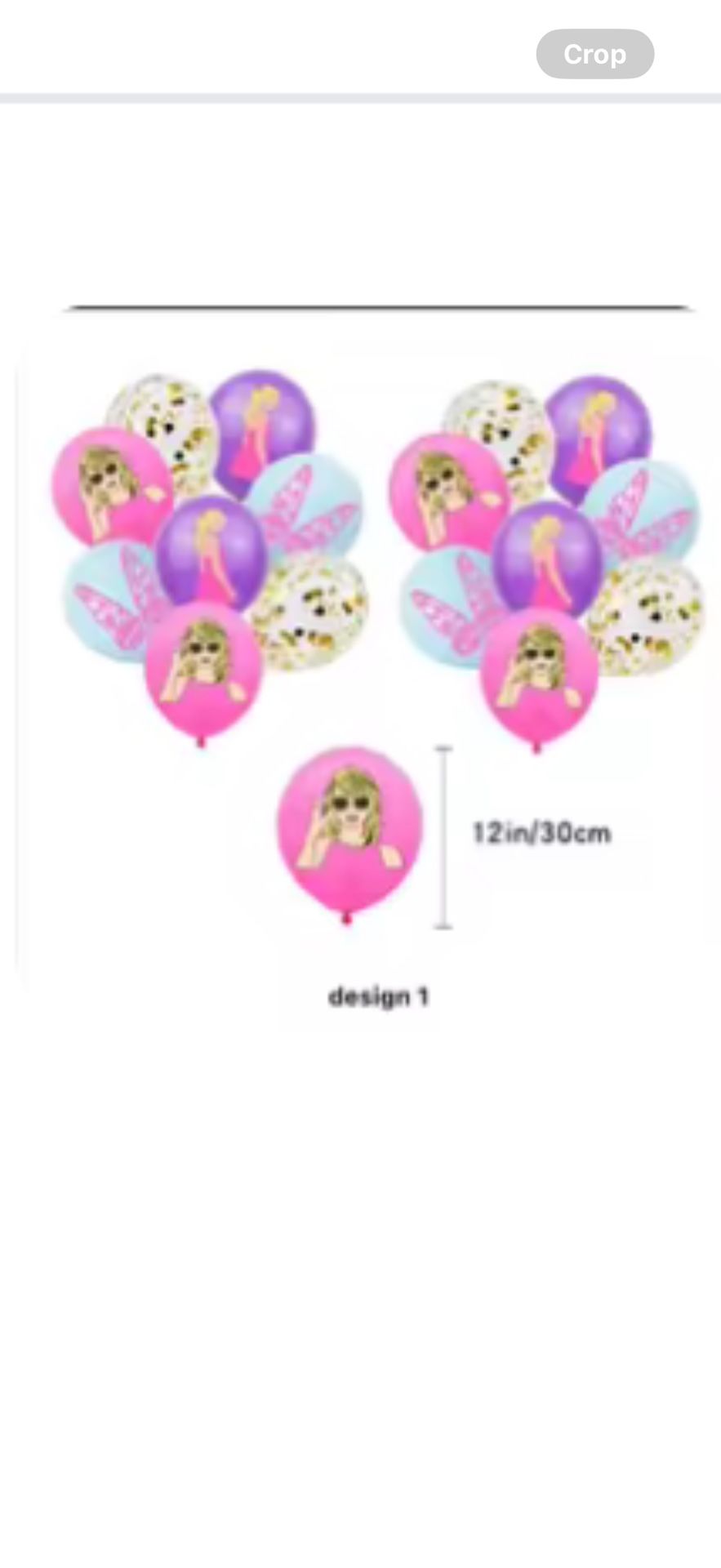 50 Taylor swift Balloon Packs 