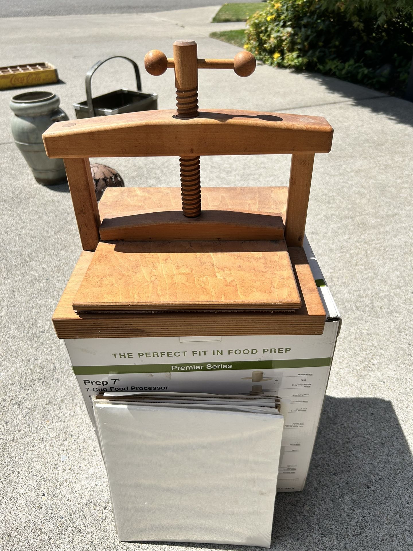 Flower press