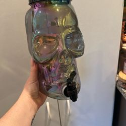 Skull Shape Drink Dispenser