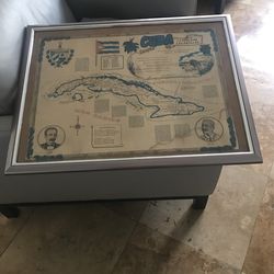 Antique Cuba Map