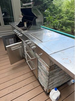 Free grill and gas heater