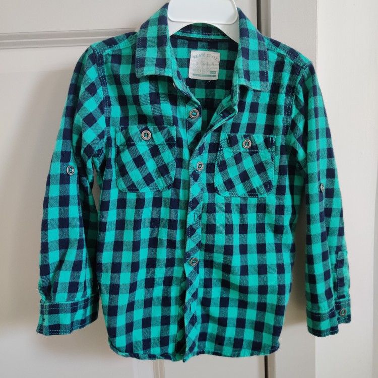 Boys Button Down Shirt Size 3T