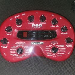 Line 6 POD Version 2 And AC Adapter