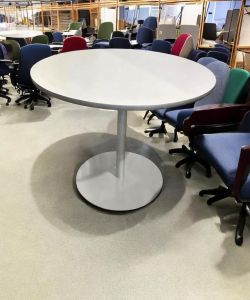 Steelcase 36" Round Collaboration Table | $299.99 – $449.99