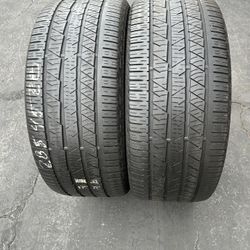 2. Tires. 285. 45. 20.  Continental 