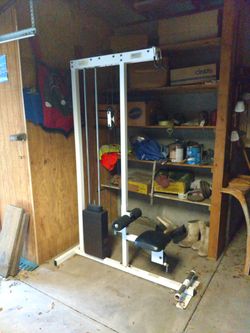 Parabody lat pulldown machine hotsell