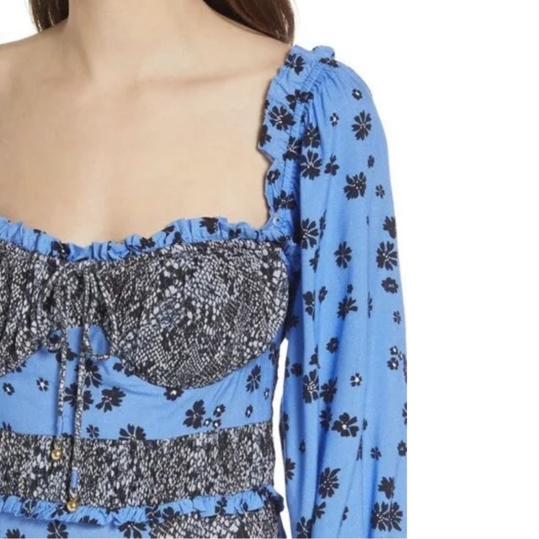 knee length dresses for ladies Tigerlily Leopard Print Mesh Long-Sleeve Open-Back Maxi Dress – Club L  London main image 1
