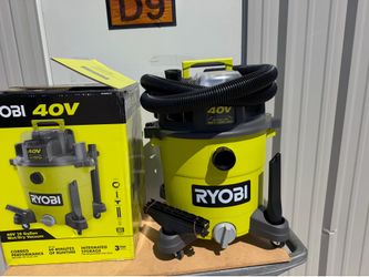 Ryobi 40V Wet/Dry Vacuum