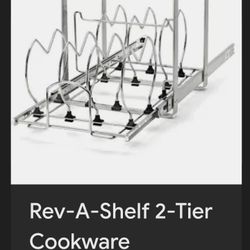Cookware Cabinet slide-out rack