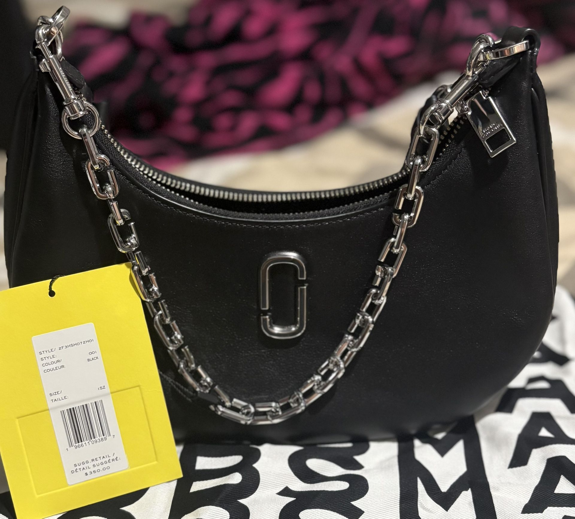 Marc Jacob Calfskin The Curve Bag