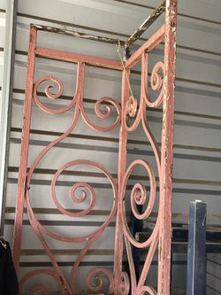 Porch Pillar Wright Iron Antique