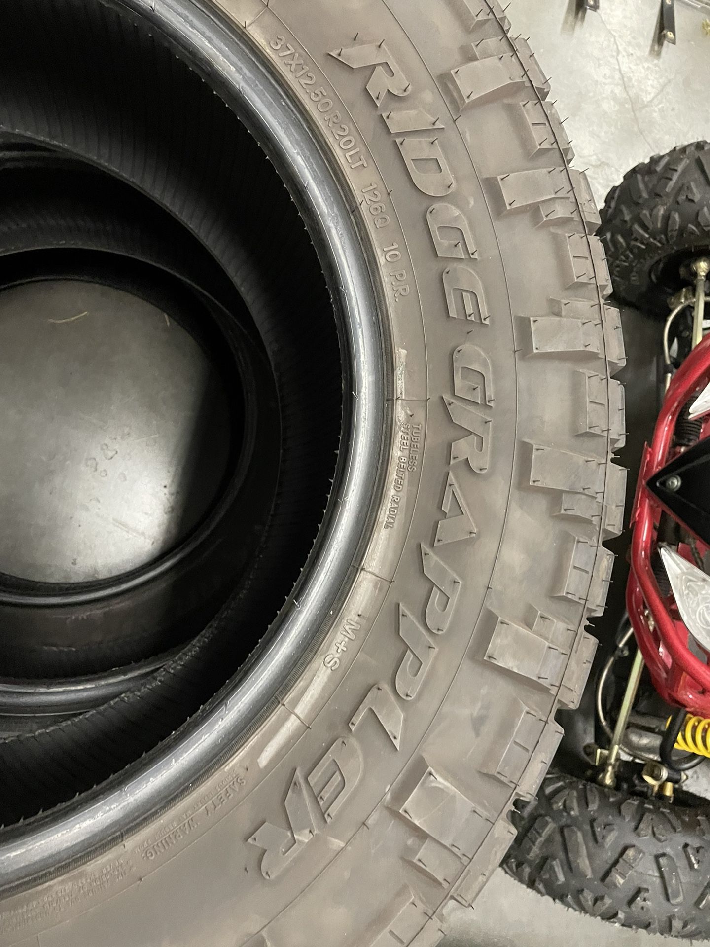 Nitro Ridge Grappler Tires 37 X12.50/20 37’s