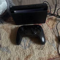 Used Nintendo Switch And Pro Controller With 4 Games