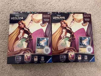 Disney Lorcana Rapunzel Edition Collection Starter Set x2
