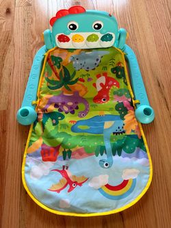 Baby Dinosaur Kick and Play Gym Mat