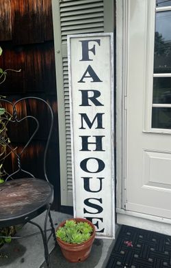 Wooden “Farmhouse “ Sign