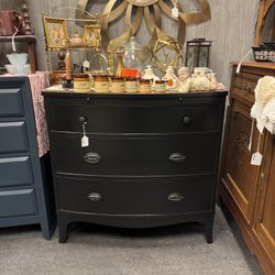 Newly Refinished Vintage Mahogany Entry Way Table 