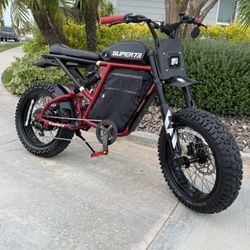 Super 73 RX (125 MILES) Carmine Red ——-NO TRADES——