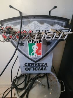 Coors light neon sign