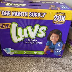 Baby Diapers Size 4
