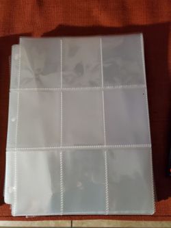 Card sleeve pages