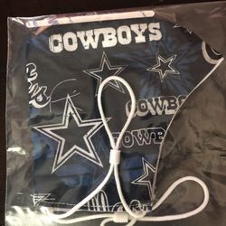 Dallas Cowboys Face Mask