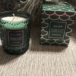 Voluspa Noble Fir Garland 6.5 Oz New