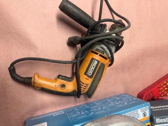 RIDGID Corded Angle Grinder
