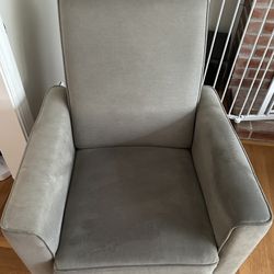 Gliding Recliner Chair (Grey)