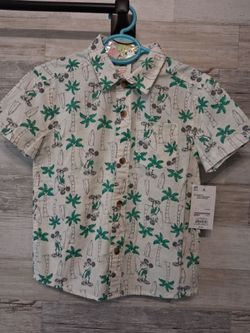 Boys size 4T mickey mouse shirt