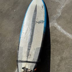Rollins Hybrid Twin Fin Surfboard 5’9