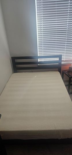 Twin frame and mattress